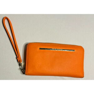 Steve Madden Wallet Clutch - Orange - Wristlet